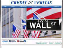 Tablet Screenshot of creditveritas.com